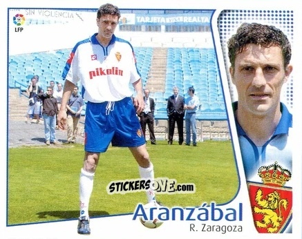 Cromo Aranzabal - Liga Spagnola 2004-2005 n. 474 - Colecciones ESTE