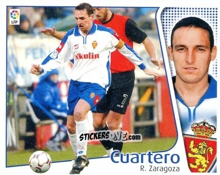 Figurina Cuartero - Liga Spagnola 2004-2005 n. 477 - Colecciones ESTE