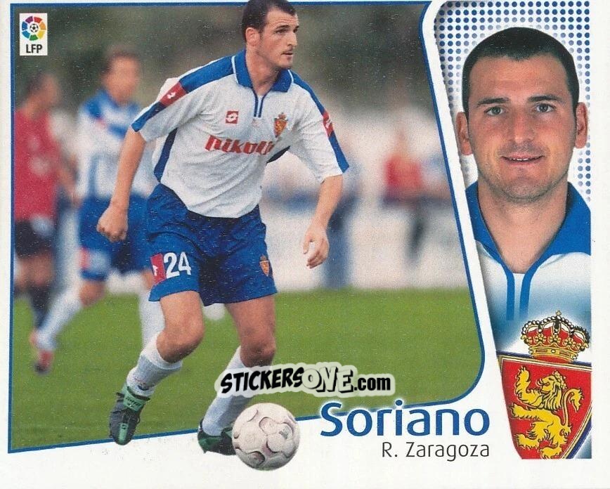 Sticker Soriano - Liga Spagnola 2004-2005 n. 480 - Colecciones ESTE