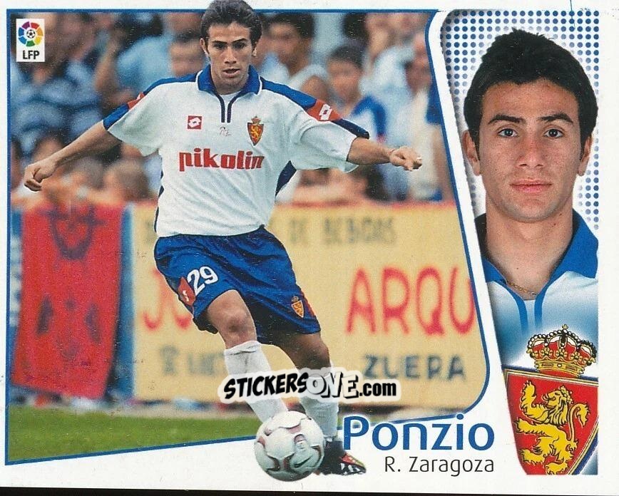 Figurina Ponzio - Liga Spagnola 2004-2005 n. 486 - Colecciones ESTE