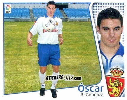 Sticker óscar - Liga Spagnola 2004-2005 n. 488 - Colecciones ESTE