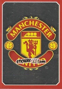 Figurina Logo - Manchester United 2008-2009 - Panini