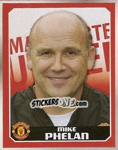 Sticker Mike Phelan - Manchester United 2008-2009 n. 12 - Panini