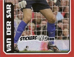 Sticker Edwin van der Sar (2 of 2)