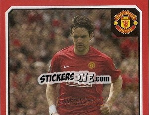 Figurina Owen Hargreaves (1 of 2) - Manchester United 2008-2009 - Panini