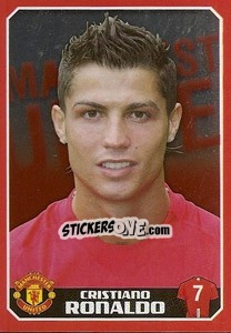 Sticker Cristiano Ronaldo - Manchester United 2008-2009 n. 50 - Panini