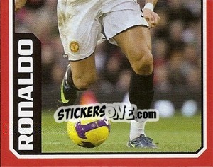 Sticker Cristiano Ronaldo (2 of 2) - Manchester United 2008-2009 n. 51 - Panini