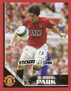 Cromo Ji-Sung Park (South Korea) - Manchester United 2008-2009 - Panini