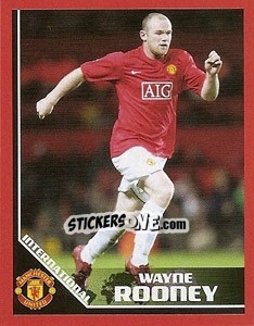 Sticker Wayne Rooney (England) - Manchester United 2008-2009 n. 63 - Panini