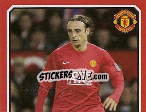 Sticker Dimitar Berbatov (1 of 2) - Manchester United 2008-2009 n. 73 - Panini