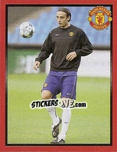 Sticker Dimitar Berbatov in training - Manchester United 2008-2009 n. 76 - Panini