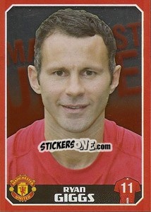 Figurina Ryan Giggs - Manchester United 2008-2009 - Panini