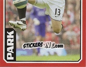 Cromo Ji-Sung Park (2 of 2) - Manchester United 2008-2009 - Panini