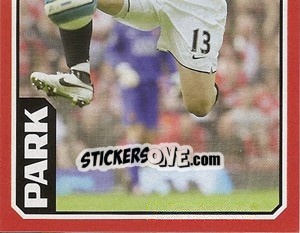 Figurina Ji-Sung Park (2 of 2) - Manchester United 2008-2009 - Panini