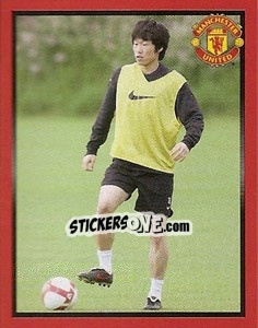Sticker Ji-Sung Park in training - Manchester United 2008-2009 n. 94 - Panini