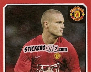 Sticker Nemanja Vidic (1 of 2) - Manchester United 2008-2009 n. 97 - Panini