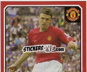 Sticker Michael Carrick (1 of 2) - Manchester United 2008-2009 - Panini