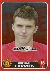 Sticker Michael Carrick - Manchester United 2008-2009 n. 104 - Panini