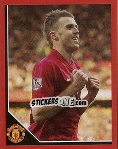 Figurina Michael Carrick in celebration - Manchester United 2008-2009 - Panini