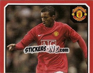 Sticker Nani (1 of 2) - Manchester United 2008-2009 n. 109 - Panini