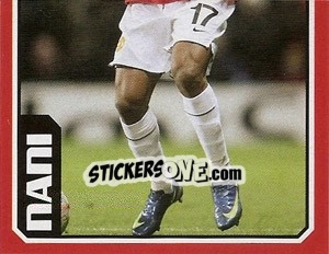 Sticker Nani (2 of 2) - Manchester United 2008-2009 - Panini