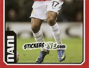 Cromo Nani (2 of 2) - Manchester United 2008-2009 - Panini