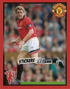 Sticker Centre back - Steve Bruce - Manchester United 2008-2009 - Panini