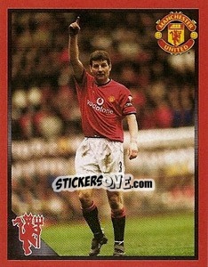 Sticker Left back - Denis Irwin - Manchester United 2008-2009 - Panini