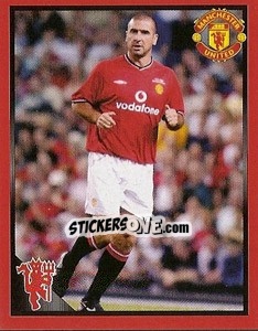 Sticker Striker - Eric Cantona - Manchester United 2008-2009 n. 124 - Panini