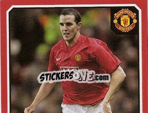 Sticker John O'Shea (1 of 2) - Manchester United 2008-2009 - Panini