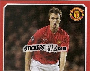 Figurina Jonny Evans (1 of 2) - Manchester United 2008-2009 - Panini