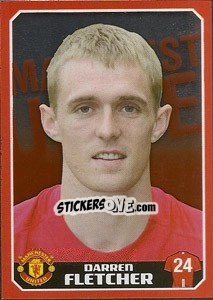 Sticker Darren Fletcher - Manchester United 2008-2009 n. 146 - Panini
