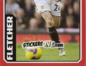 Sticker Darren Fletcher (2 of 2) - Manchester United 2008-2009 n. 147 - Panini