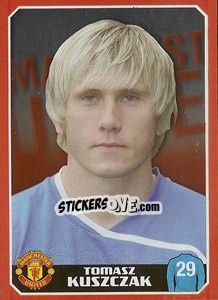 Sticker Tomasz Kuszczak - Manchester United 2008-2009 - Panini