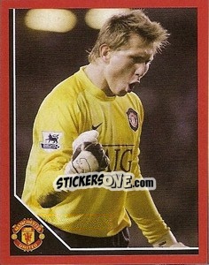 Sticker Tomasz Kuszczak in celebration - Manchester United 2008-2009 - Panini