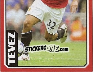 Sticker Carlos Tevez (2 of 2) - Manchester United 2008-2009 n. 159 - Panini