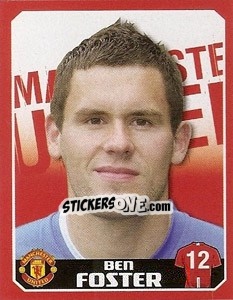 Sticker Ben Foster - Manchester United 2008-2009 - Panini
