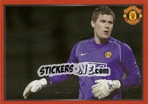 Cromo Ben Foster in action - Manchester United 2008-2009 - Panini