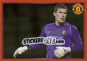 Sticker Ben Foster in action - Manchester United 2008-2009 n. 164 - Panini