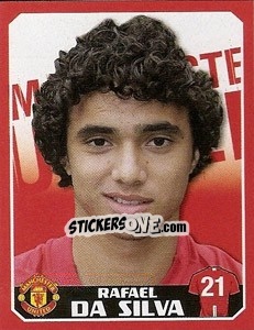 Sticker Rafael da Silva - Manchester United 2008-2009 - Panini