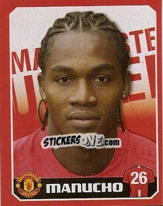 Sticker Manucho - Manchester United 2008-2009 - Panini