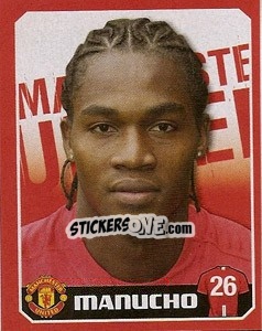 Cromo Manucho - Manchester United 2008-2009 - Panini