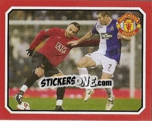 Cromo Manchester United v Blackburn Rovers - Berbatov - Manchester United 2008-2009 - Panini