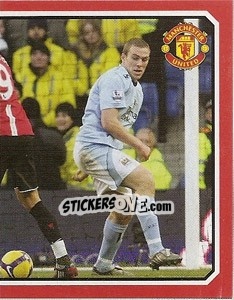 Sticker Manchester United v Manchester City - Berbatov (2 of 2)