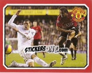Sticker Manchester United v Tottenham Hotspur - Anderson - Manchester United 2008-2009 - Panini