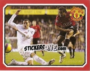 Sticker Manchester United v Tottenham Hotspur - Anderson - Manchester United 2008-2009 n. 209 - Panini