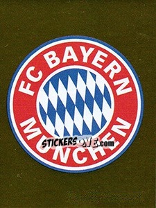 Sticker Logo - Fc Bayern München 2015-2016 - Panini