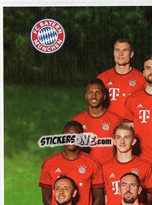 Sticker Team photo - Fc Bayern München 2015-2016 n. 2 - Panini