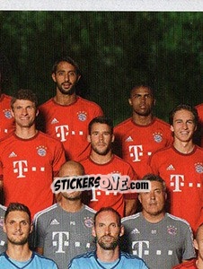 Sticker Team photo - Fc Bayern München 2015-2016 n. 4 - Panini