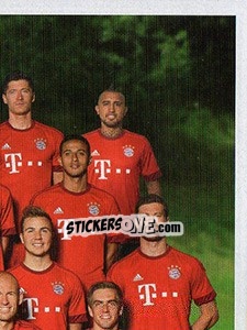 Sticker Team photo - Fc Bayern München 2015-2016 - Panini